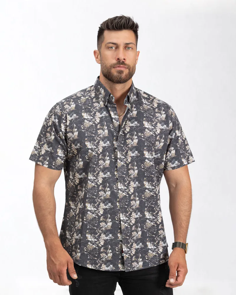 پيراهن اسليم نخ پنبه گلدار  