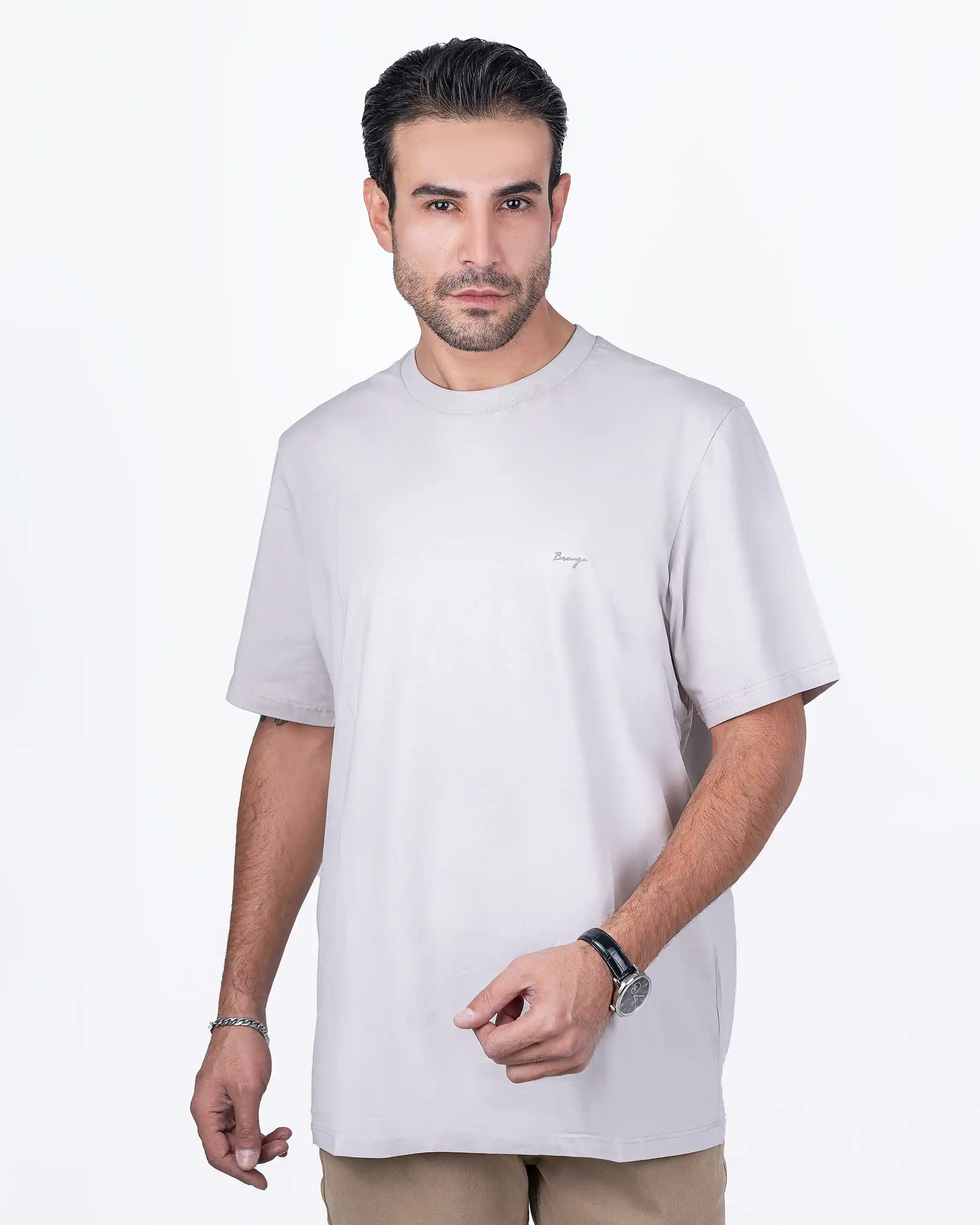 تیشرت یقه گرد رگولار فیت 