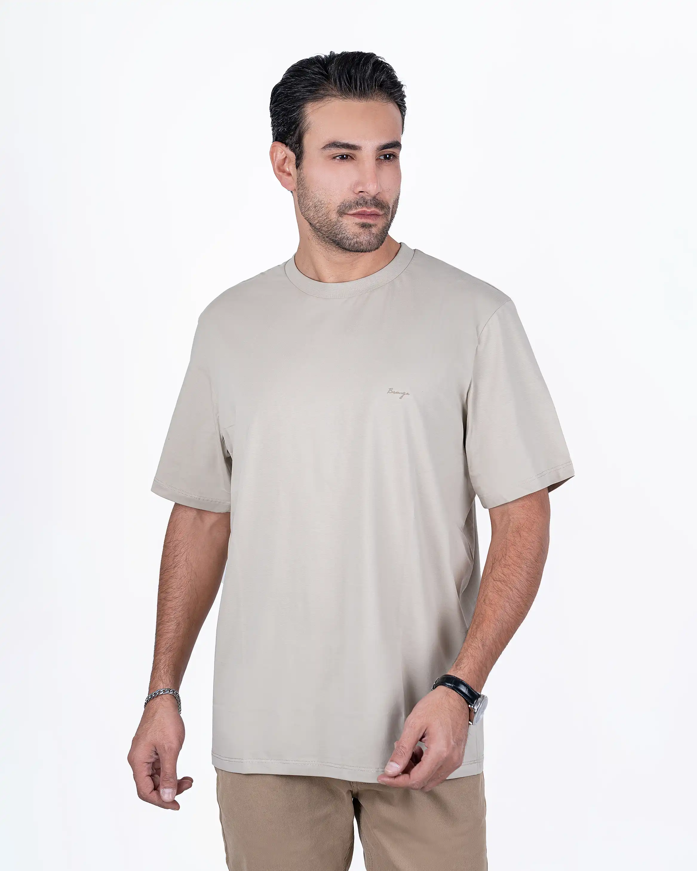 تیشرت یقه گرد رگولار فیت 