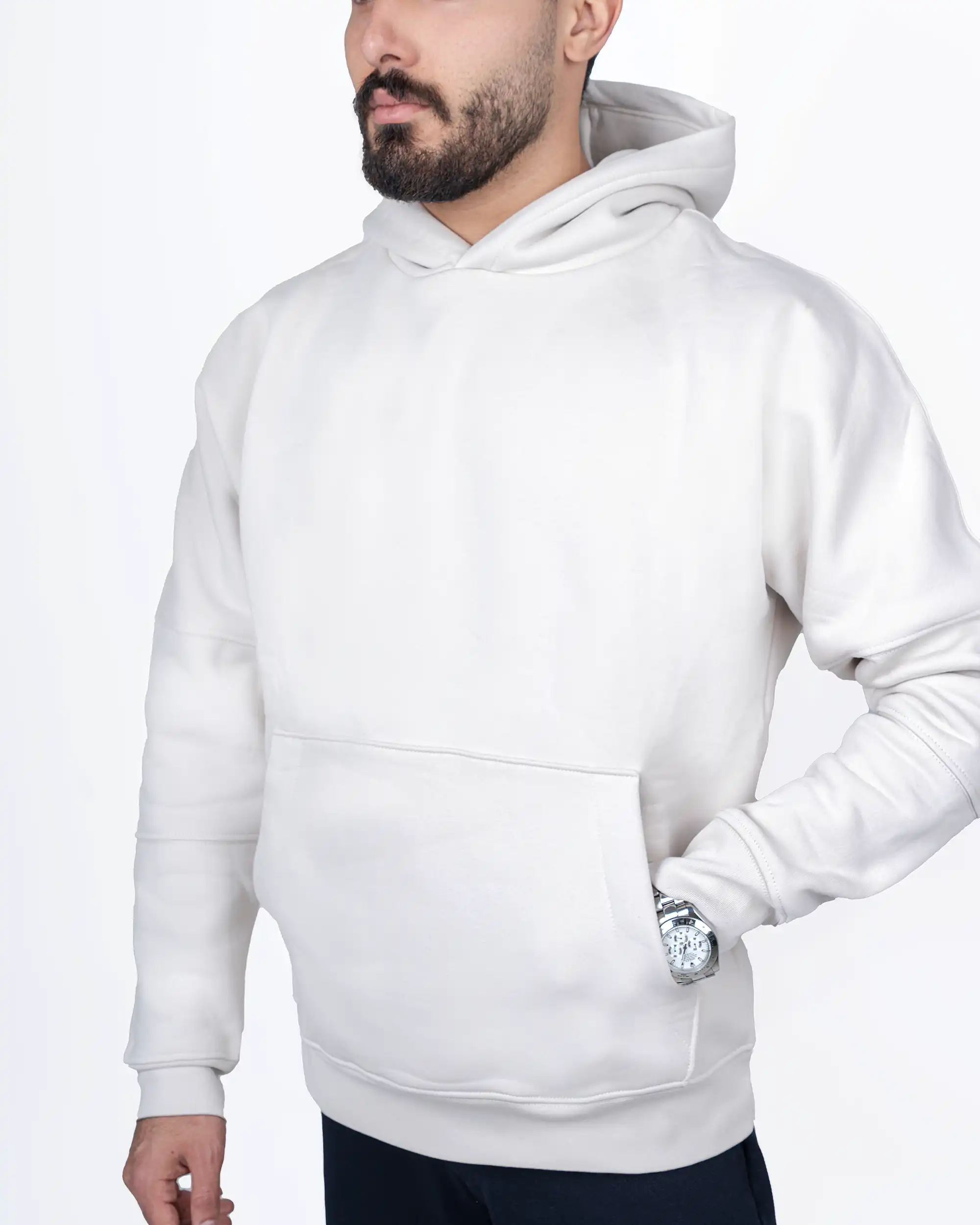 هودی جلو جیب کرکی over size