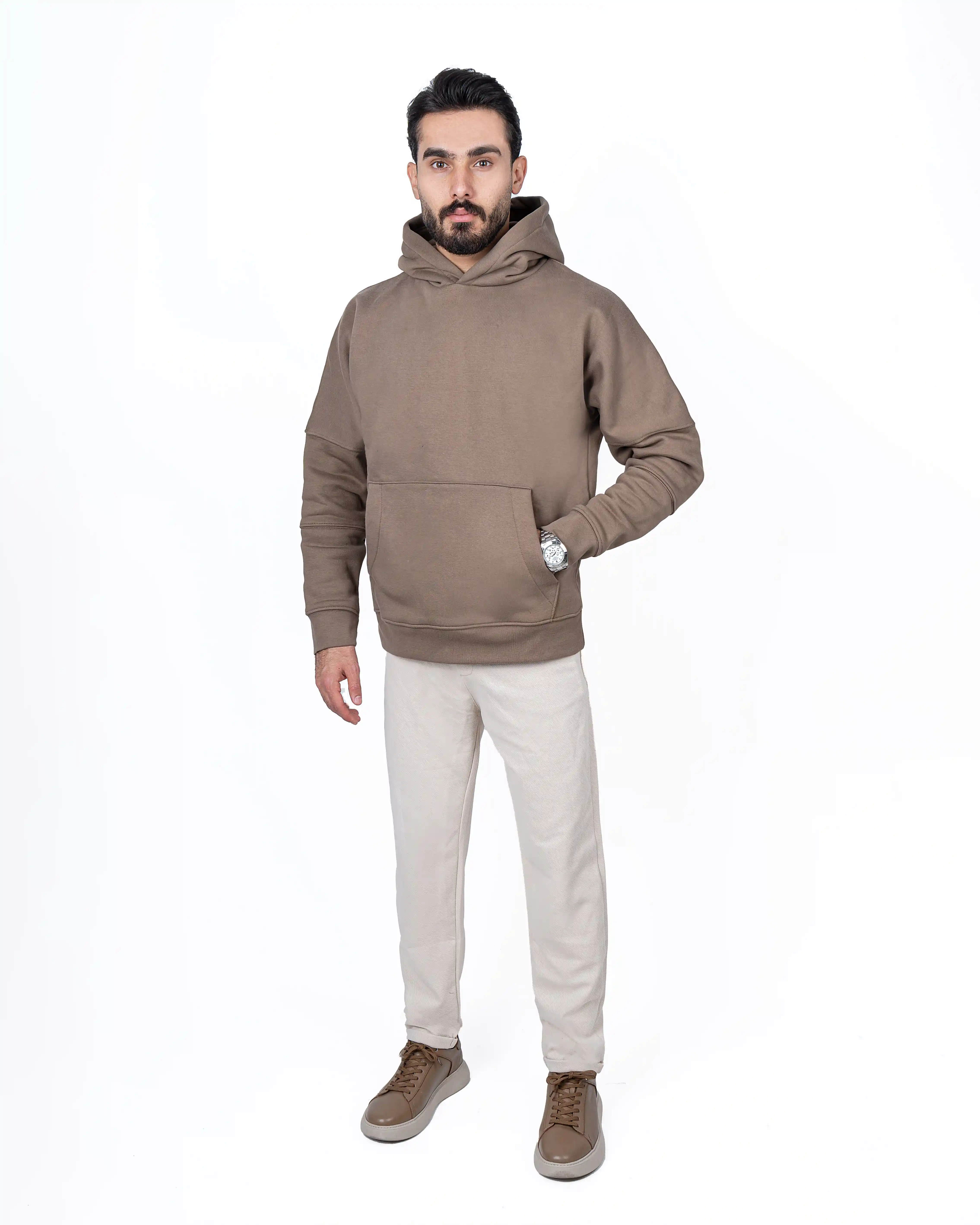 هودی جلو جیب کرکی over size