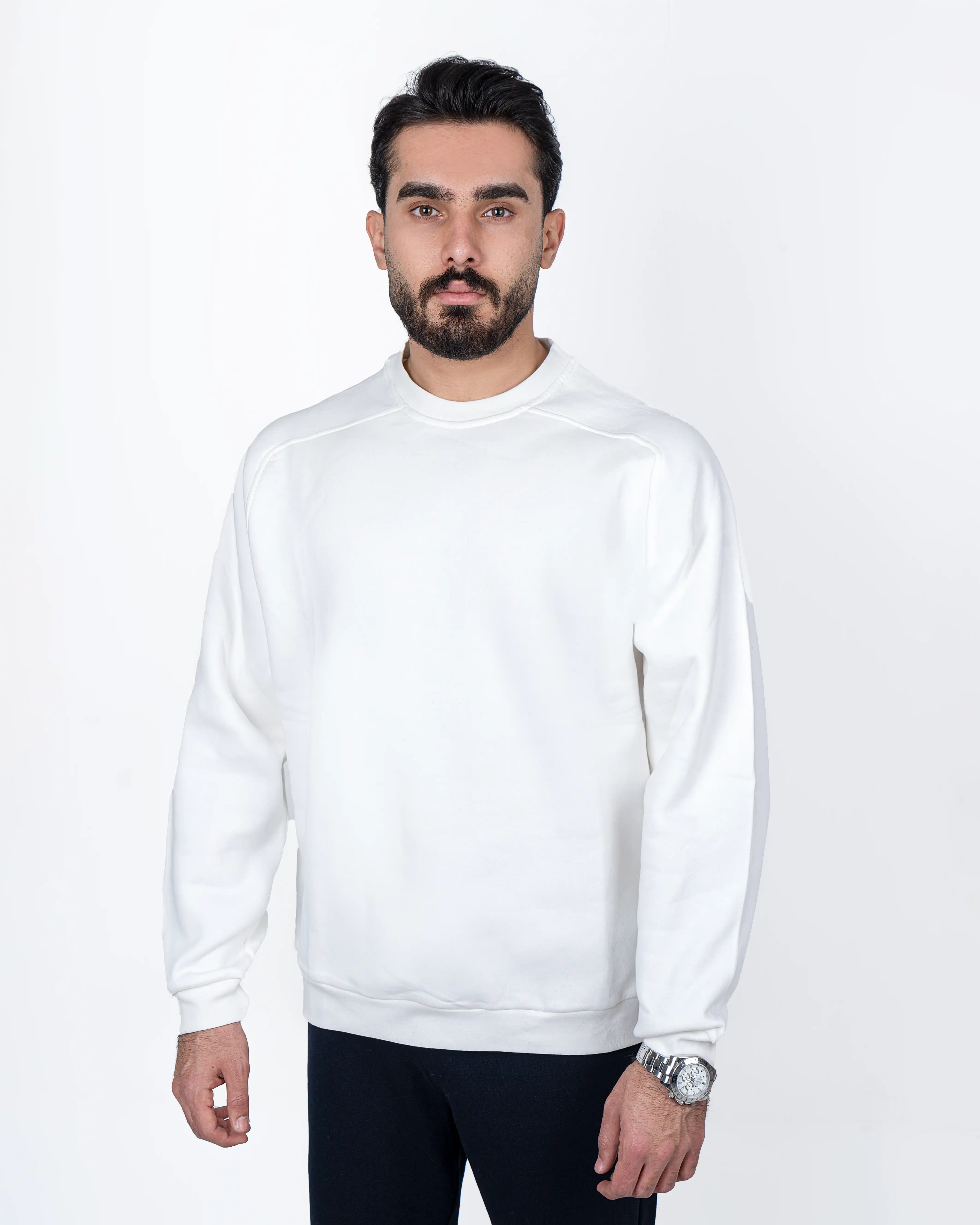 دورس یقه گرد کرکی Raglan