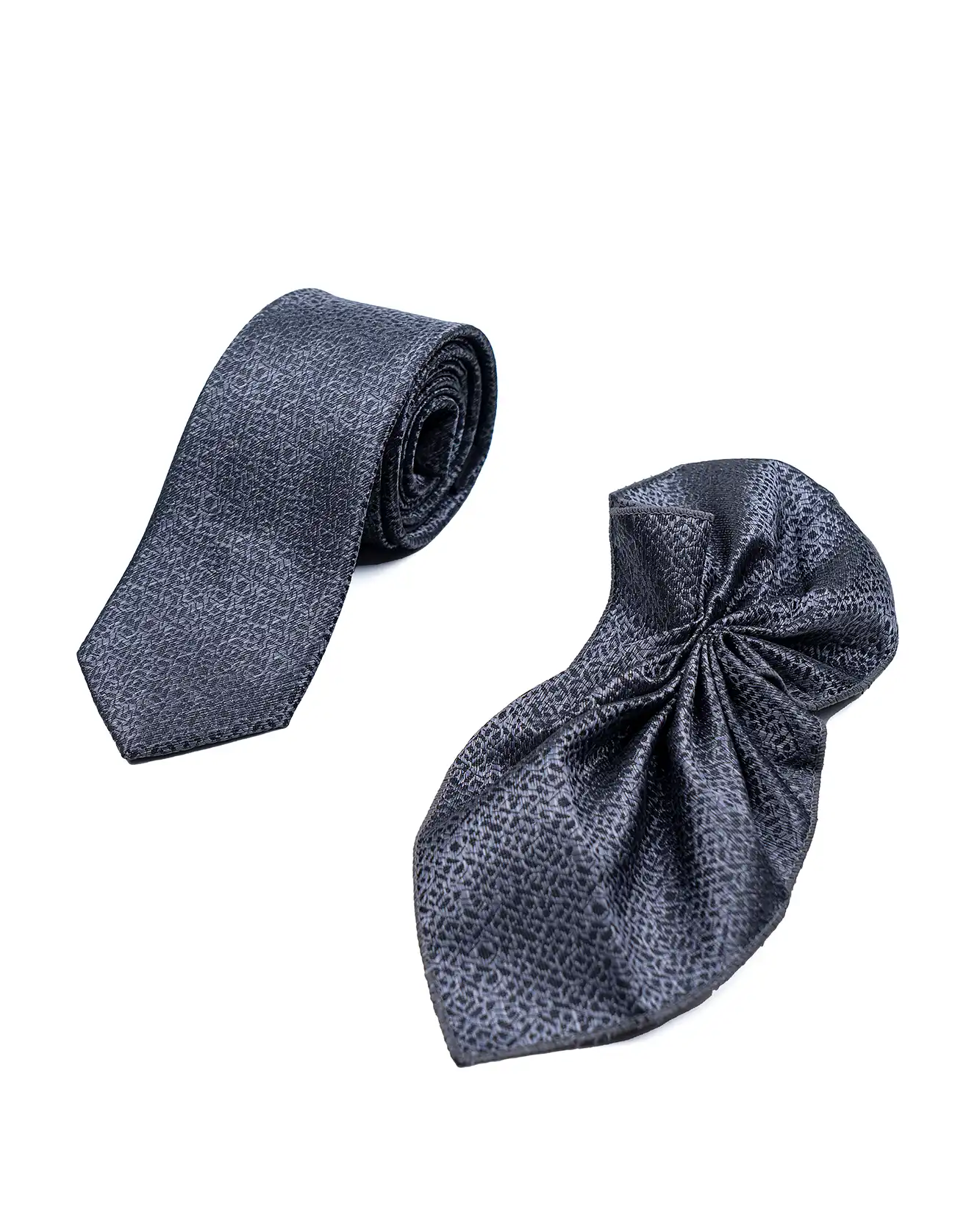 ست کراوات و پوشت طرح دار