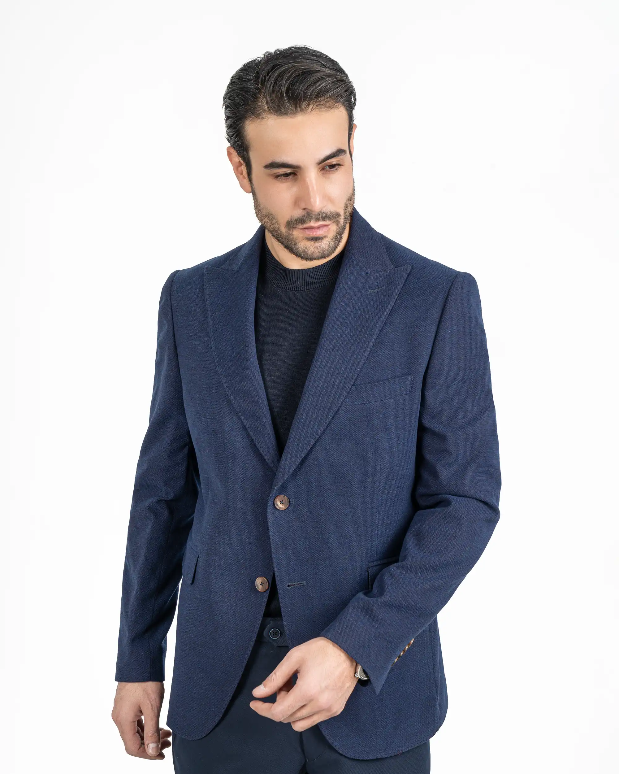 کت تک دو دکمه سوزنی