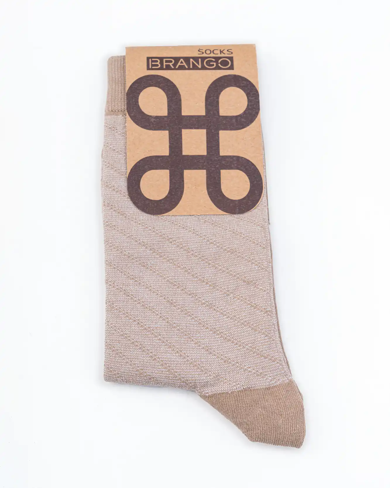 جوراب ساق دار خط دار مورب