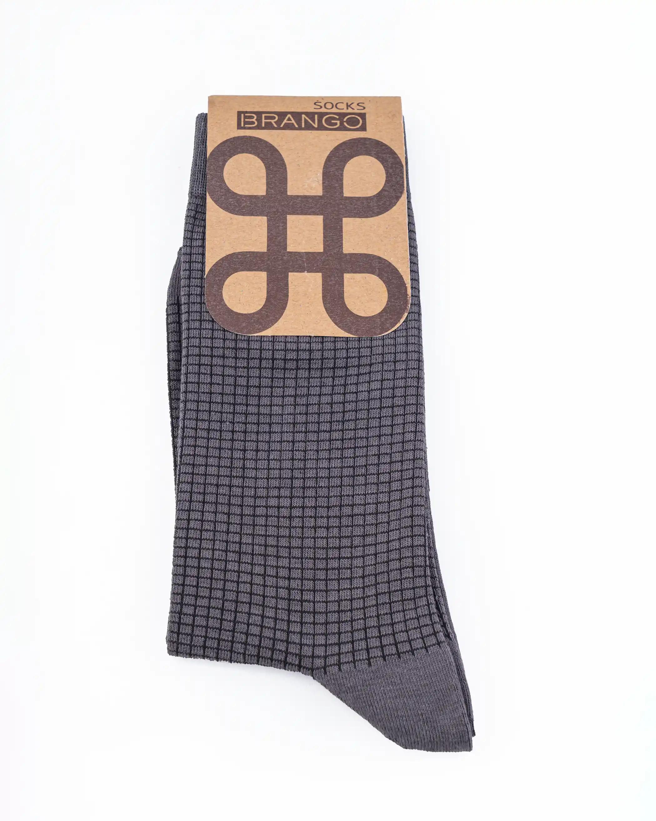 جوراب ساق دار چهارخانه ریز