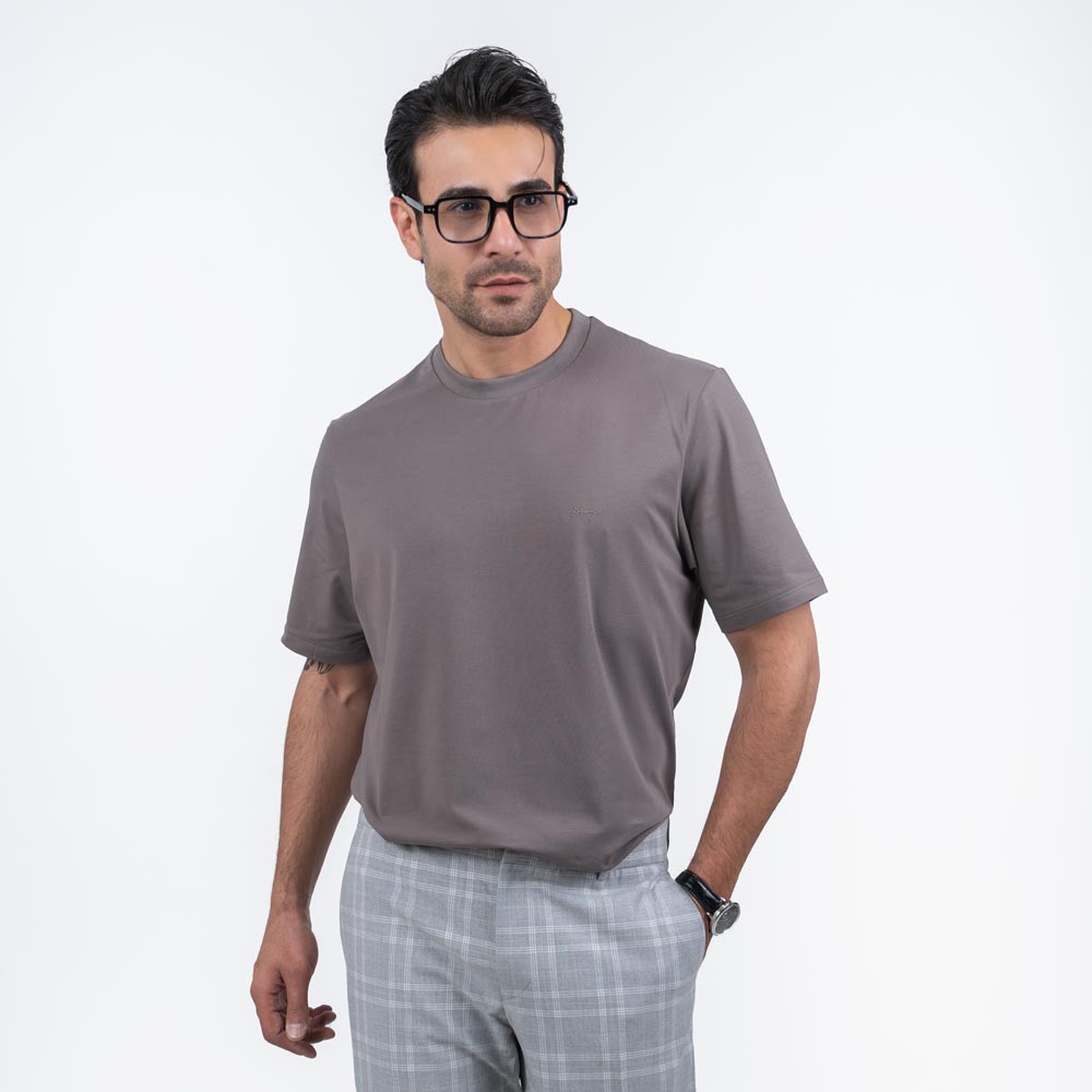 تیشرت یقه گرد رگولار فیت 