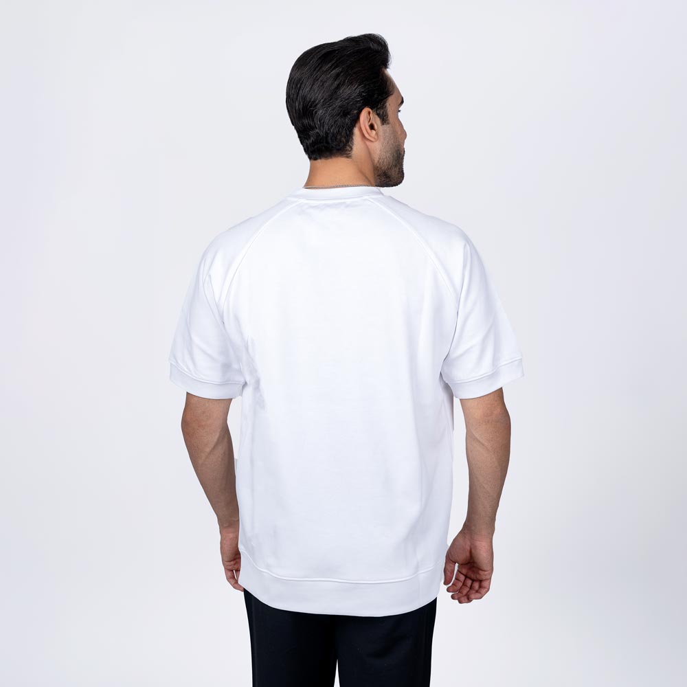 تیشرت یقه گرد رگلان