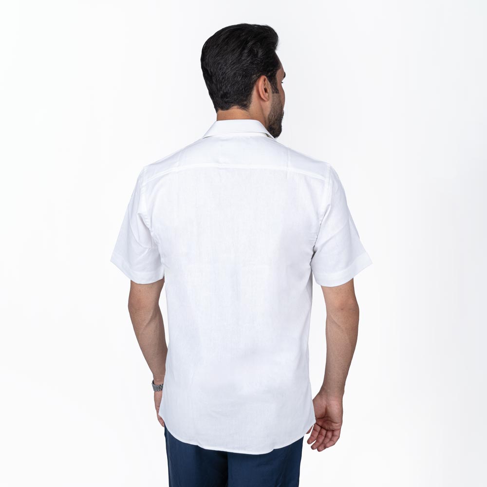 پیراهن آستین کوتاه جیب دار Comfort Fit