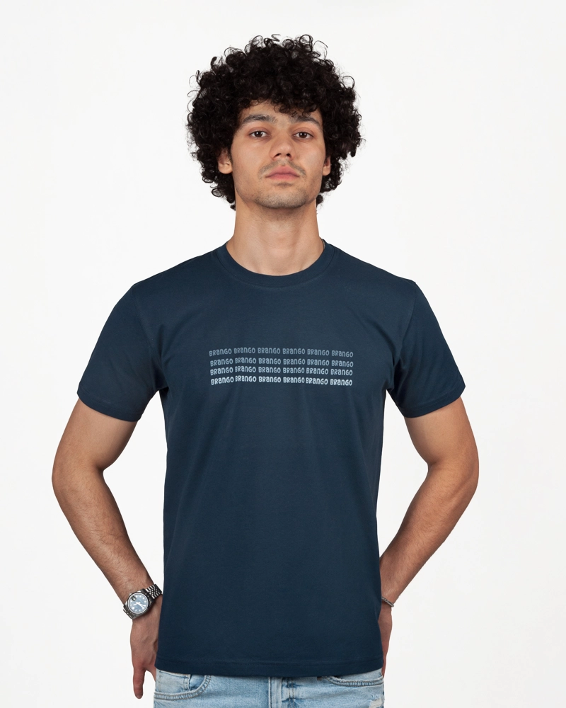 تیشرت یقه گرد brango yazili