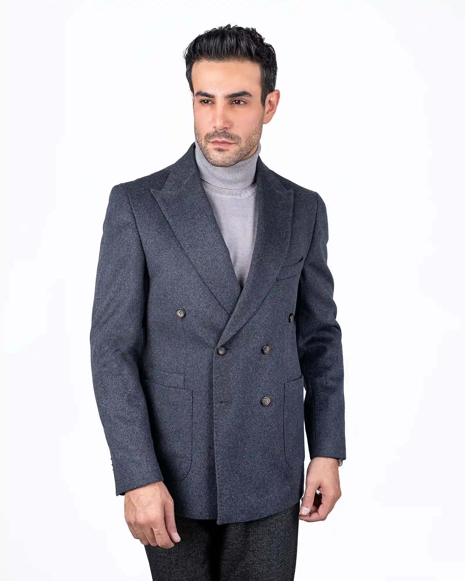 کت تک دبل برست پشم