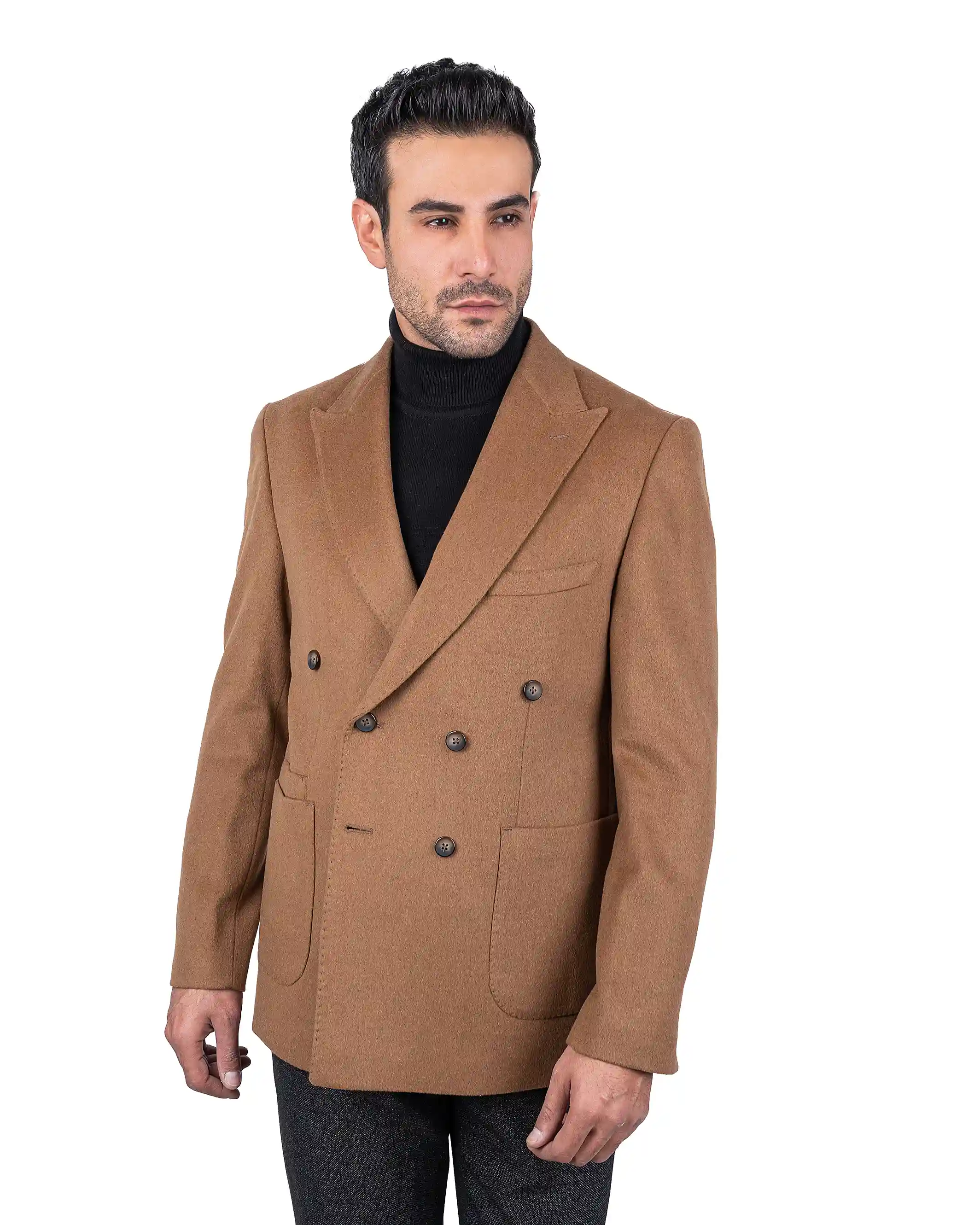 کت تک دبل برست پشم