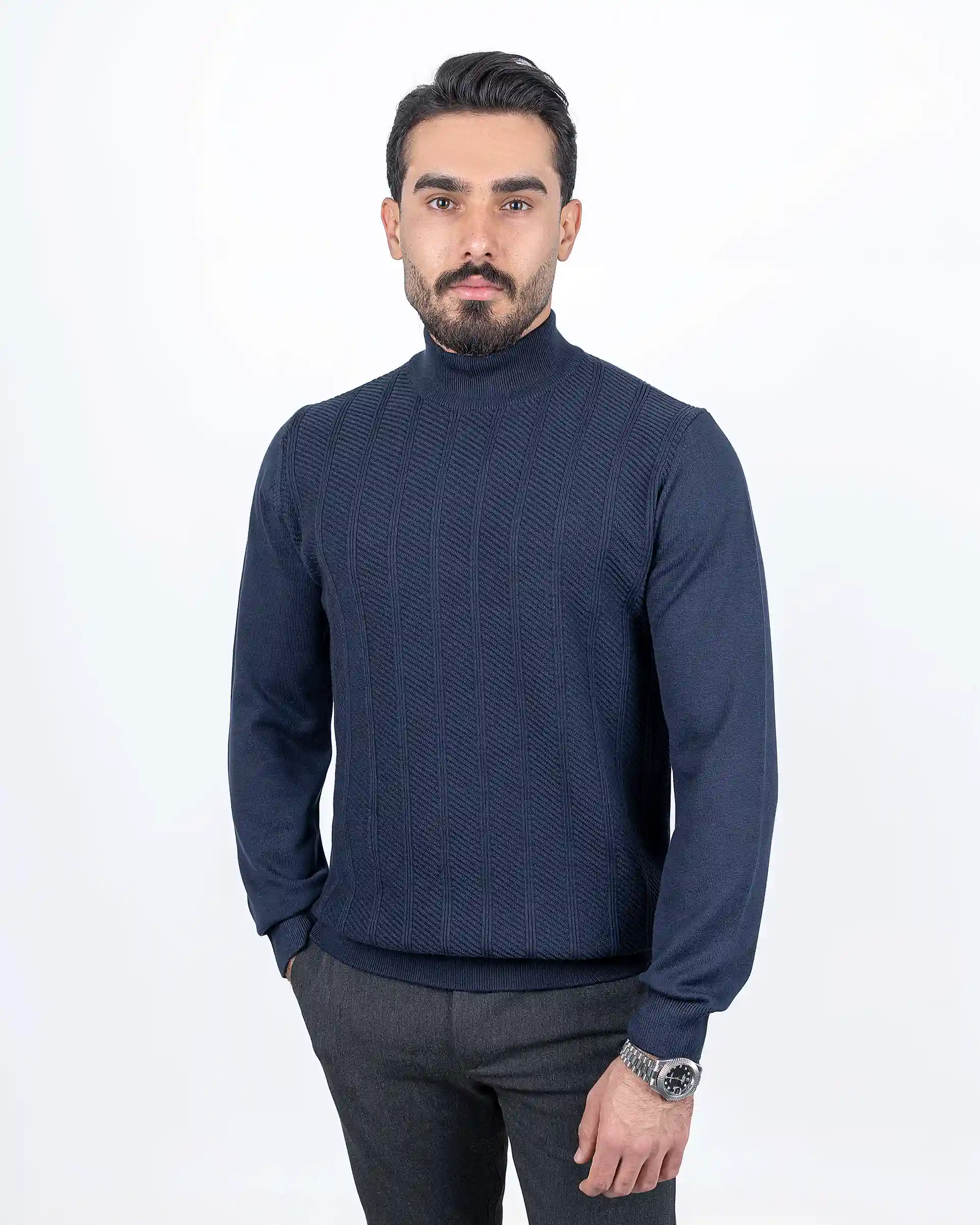 پلیور یقه اسکی طرح اوریب