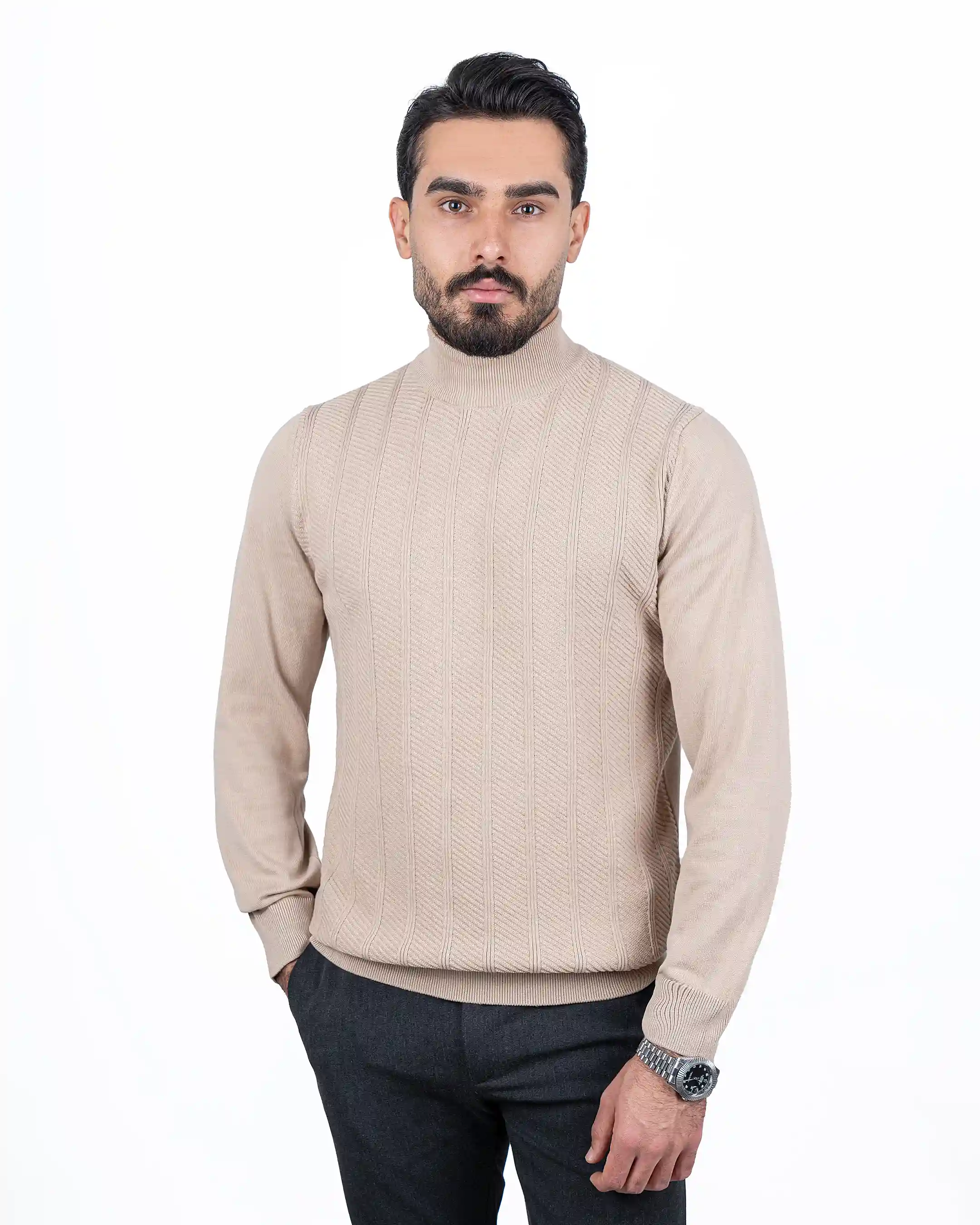 پلیور یقه اسکی طرح اوریب