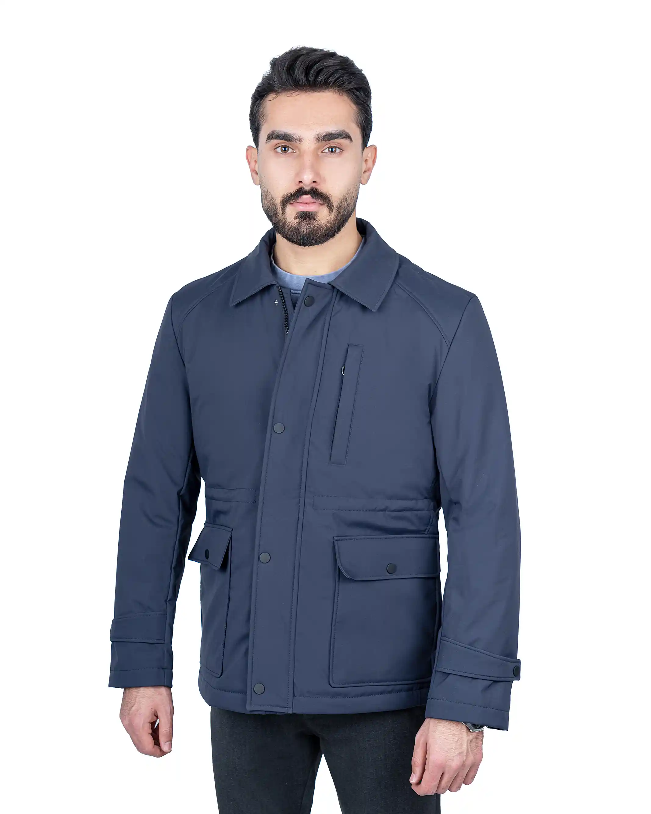 کاپشن دوجیب پاکتی