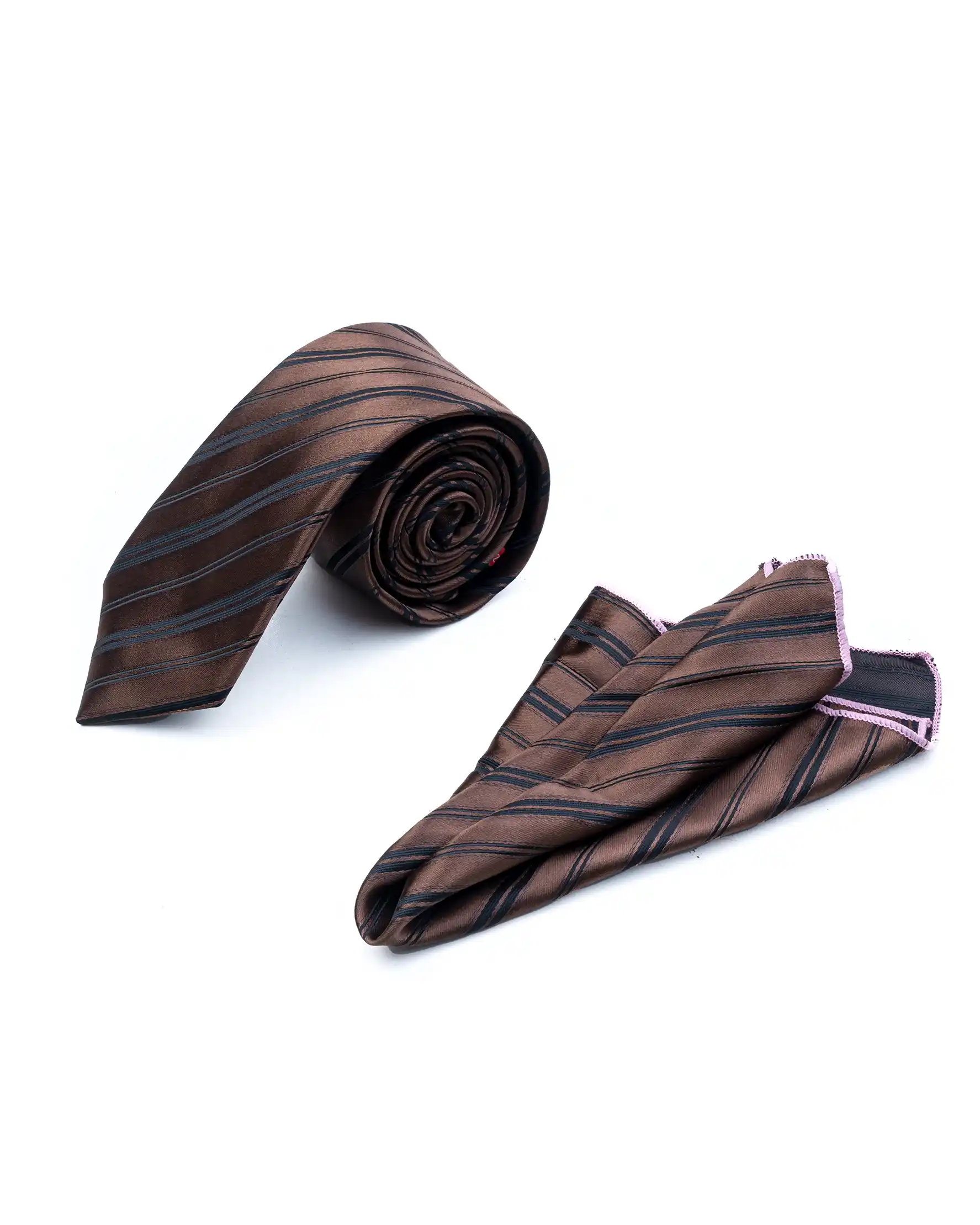 ست کراوات و پوشت diagonal stripes 