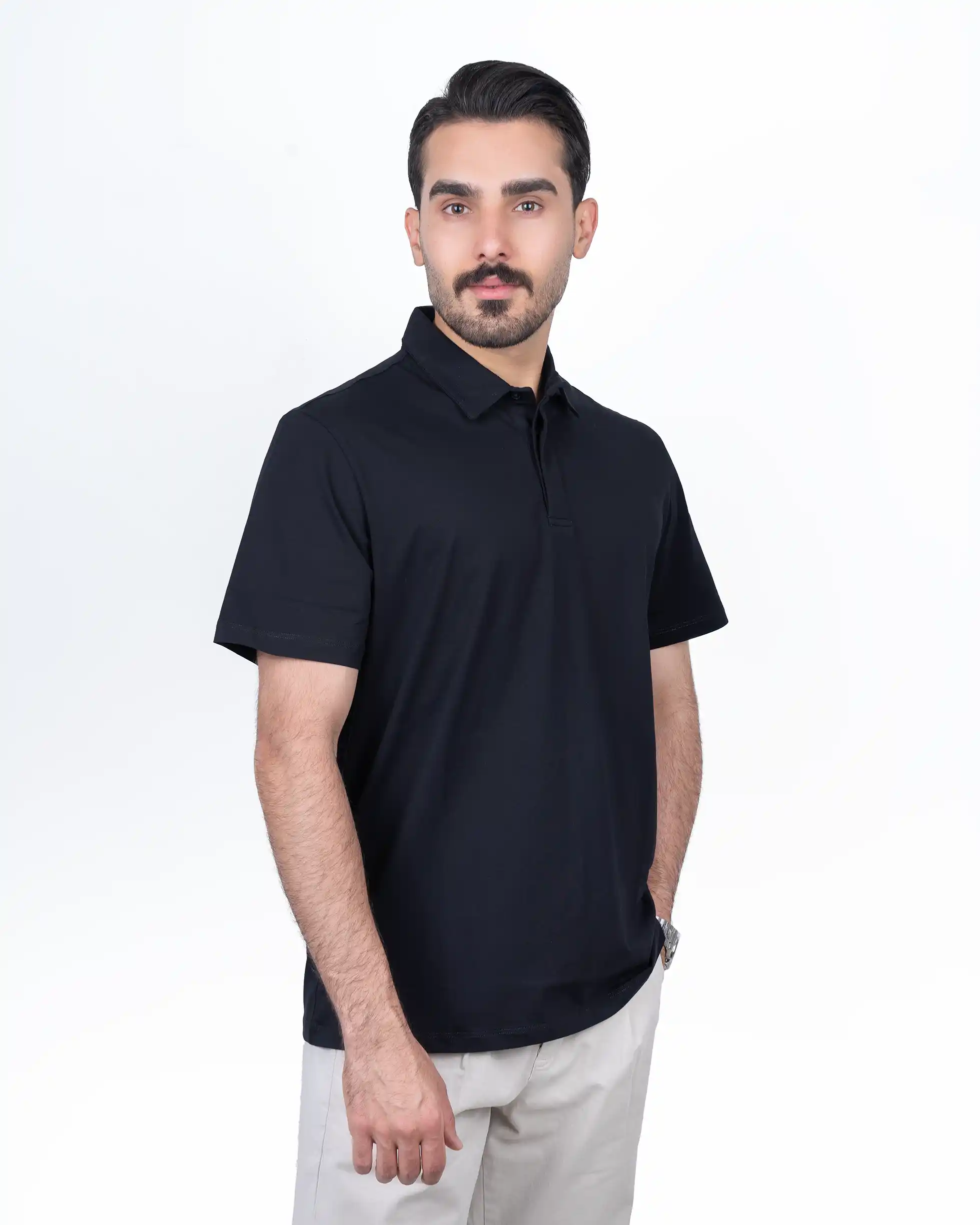 پولوشرت سه دکمه مخفی Basic