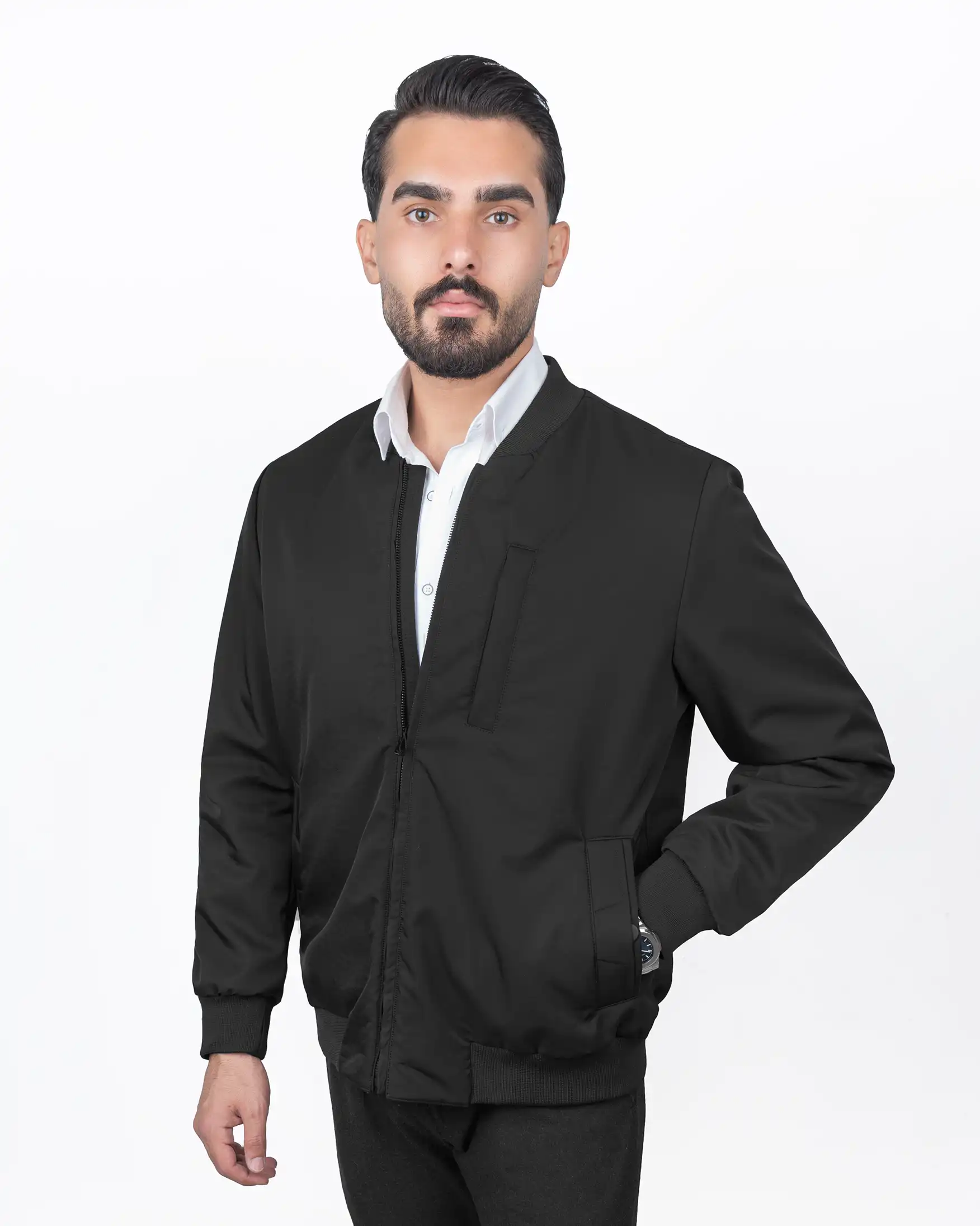 کاپشن مردانه بامبر matte BRANGO