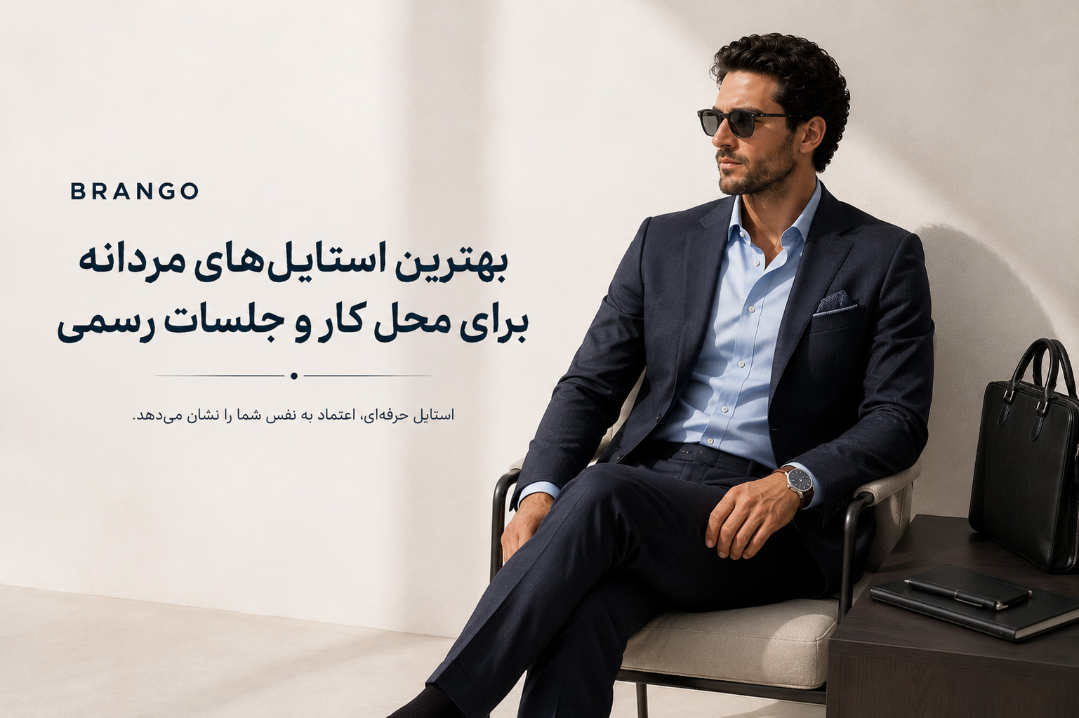 بهترین استایل های مردانه برای محل کار و جلسات رسمی