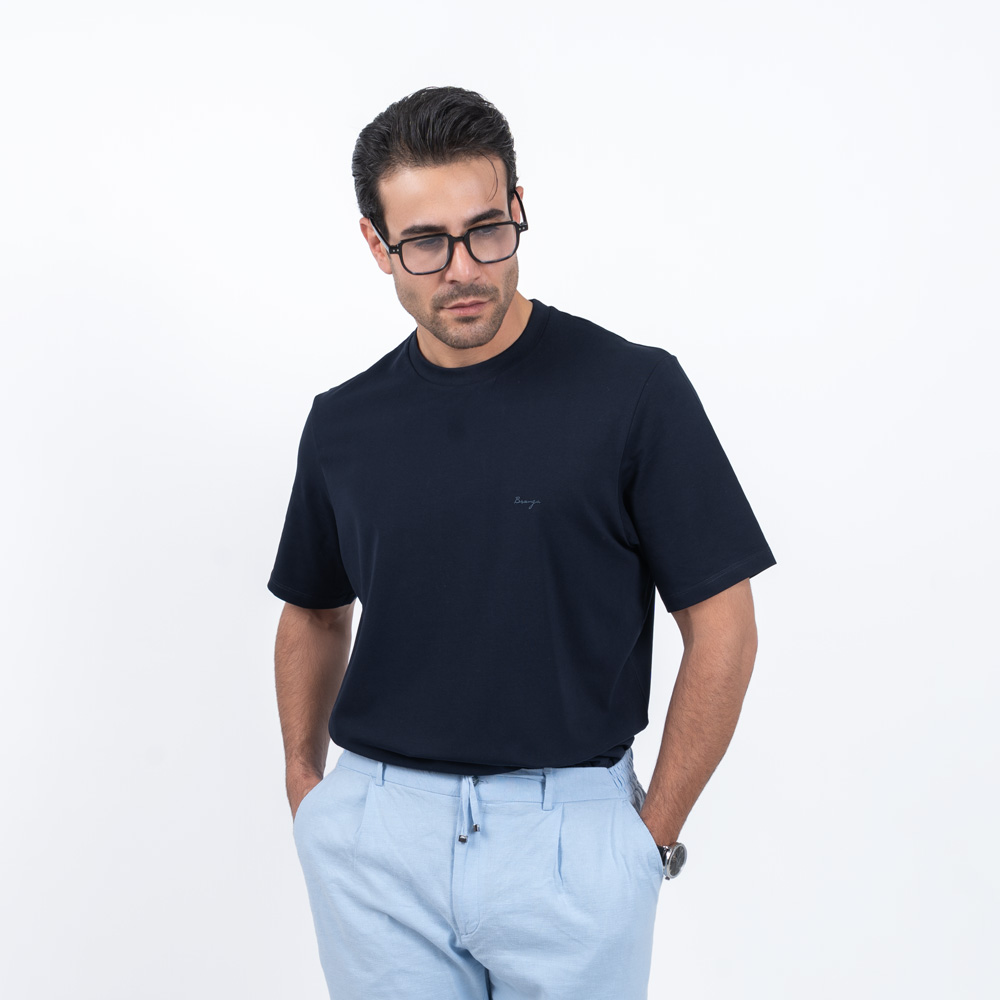 تیشرت یقه گرد رگولار فیت 